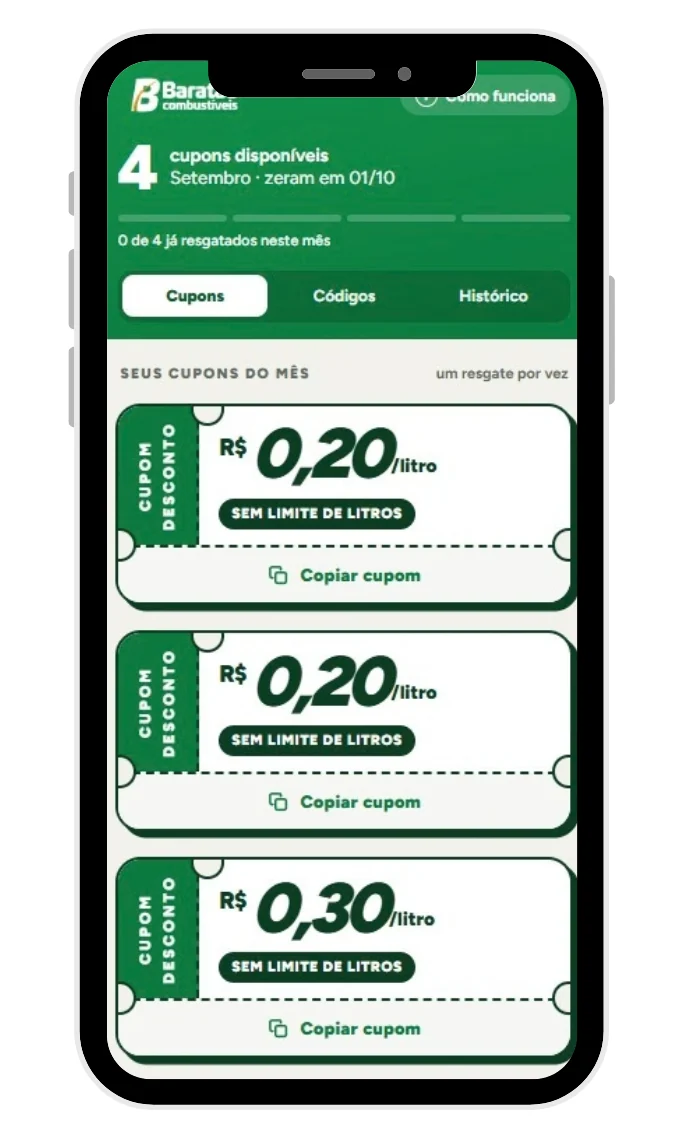 Rede Bee Fenati x Baratão — app no celular