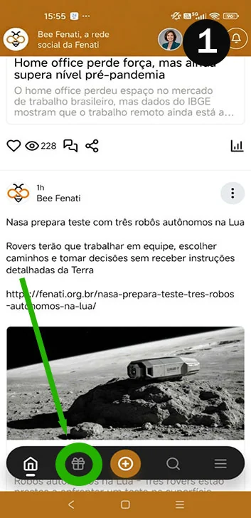 Tela 1 do app Baratão Combustíveis